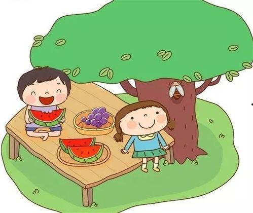 动画短剧全家吃瓜,一场欢乐的美食盛宴